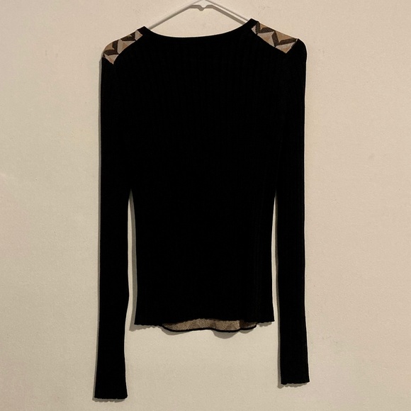 Rag and Bone Elaine Chevron Pattern Pullover Top - Picture 3 of 6